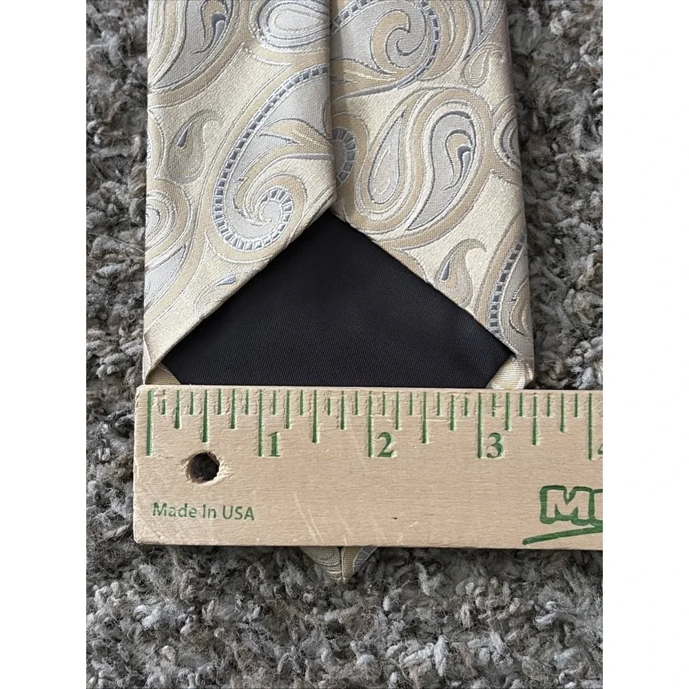 croft barrow paisley silk tie 60
